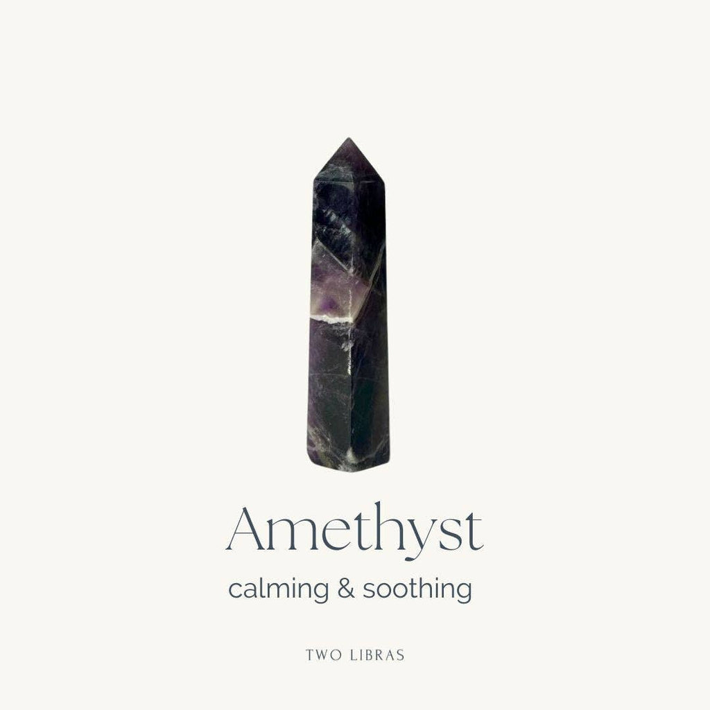 AMETHYST CRYSTAL HEALING TOWER POINT