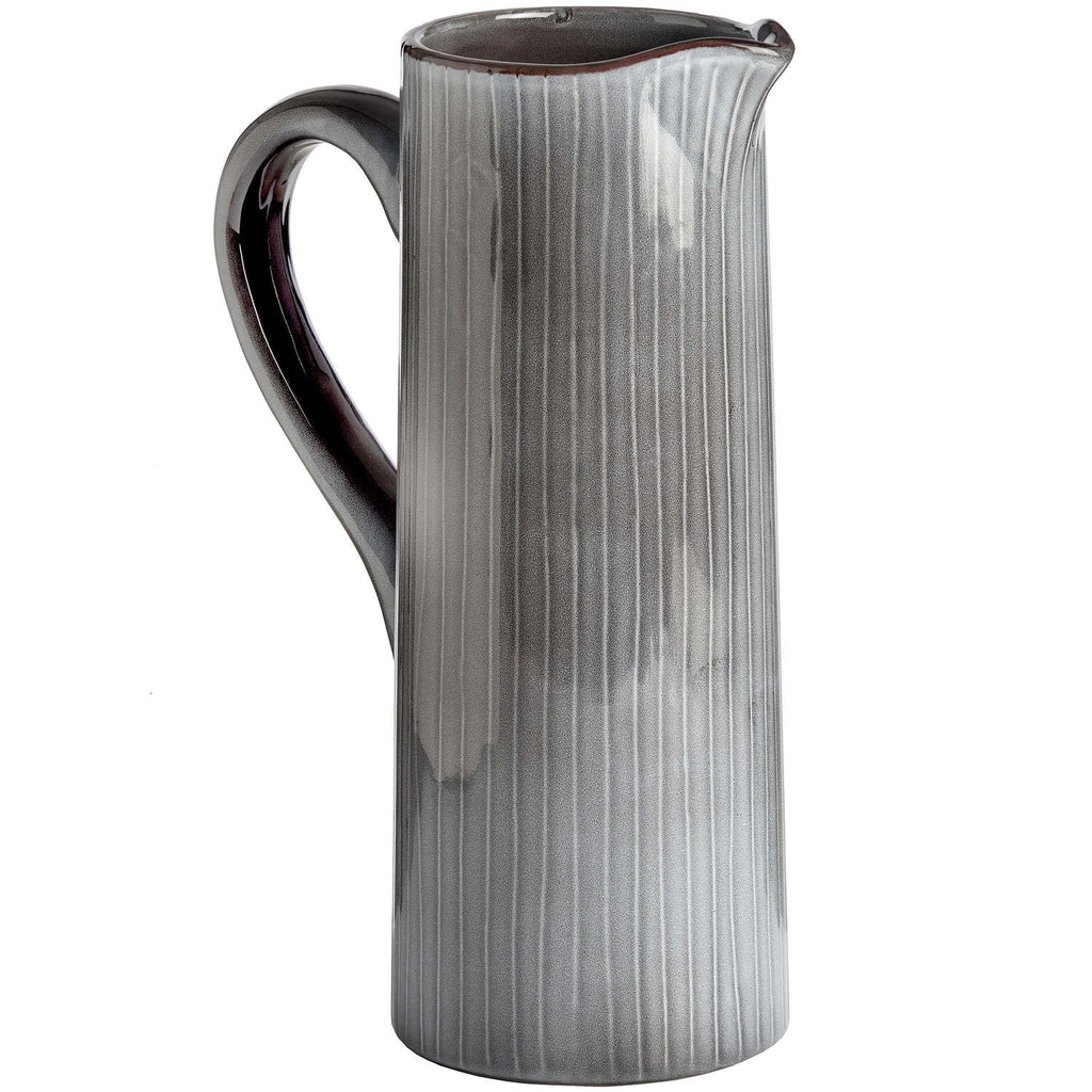 GREY CERAMIC DISPLAY JUG