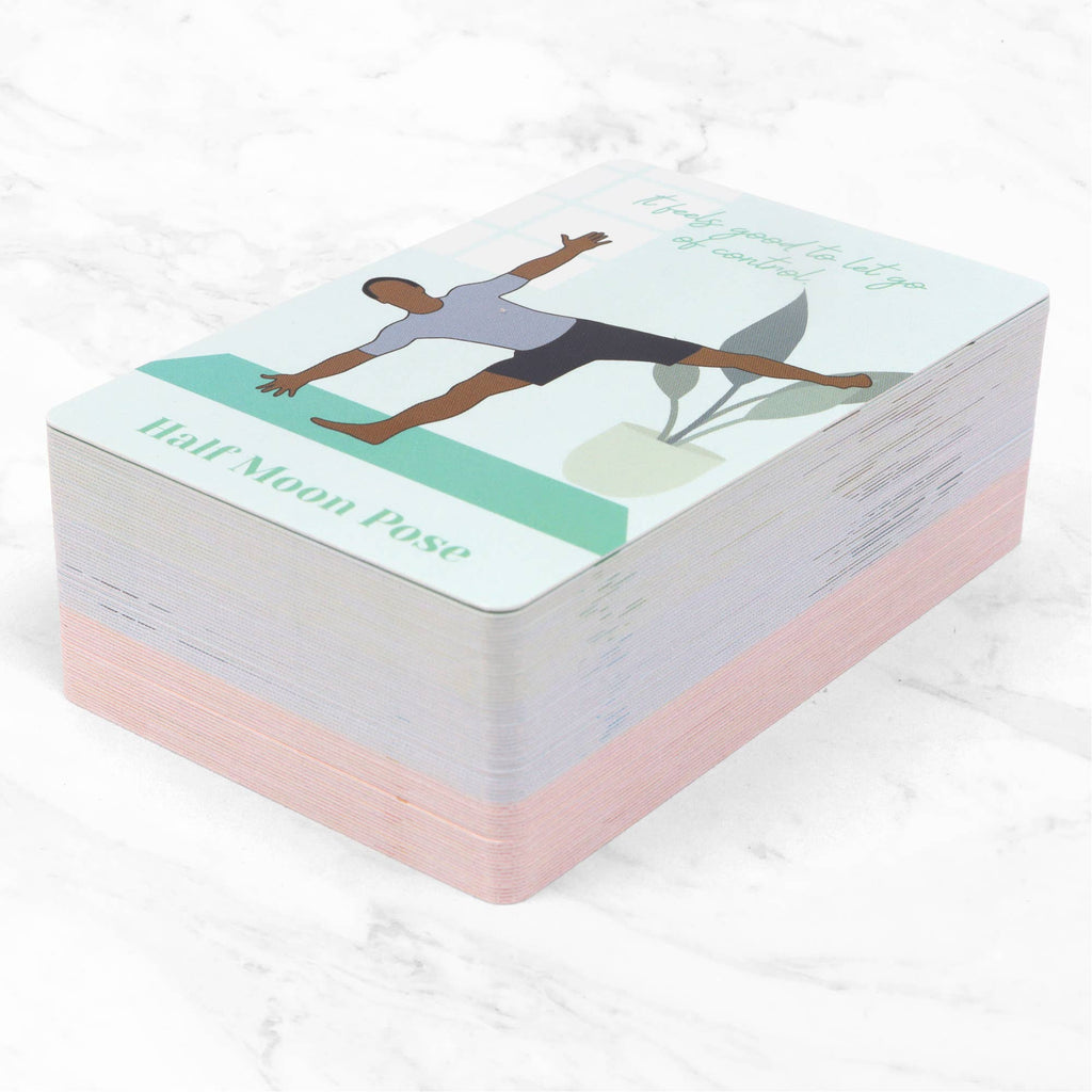 Affirmation Yoga Pose Cards