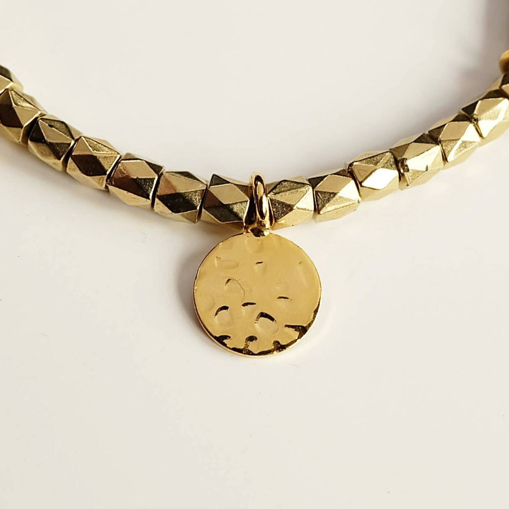 SLIDER TRIBAL COIN BRACELET