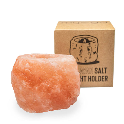 1kg Single Himalyan Salt Candle Holder