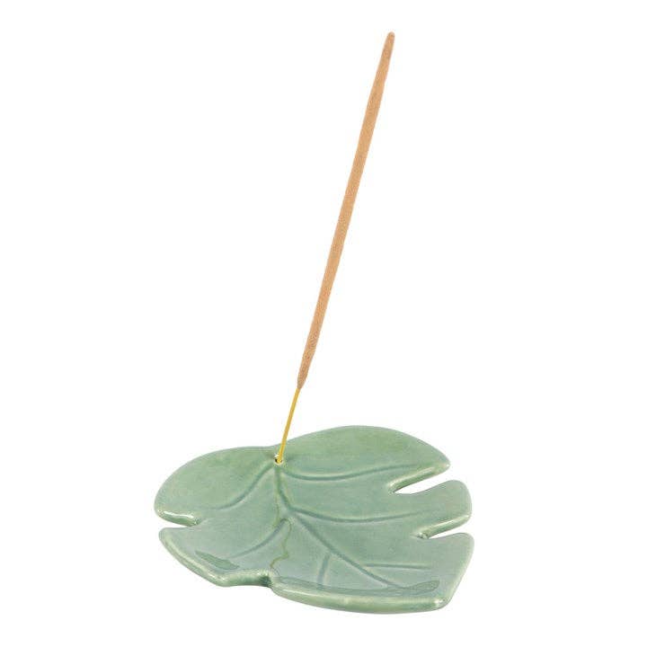 PALM LEAF INCENSE STICK HOLDER