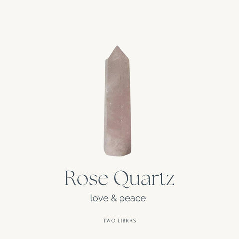 ROSE QUARTZ CRYSTAL HEALING TOWER POINT