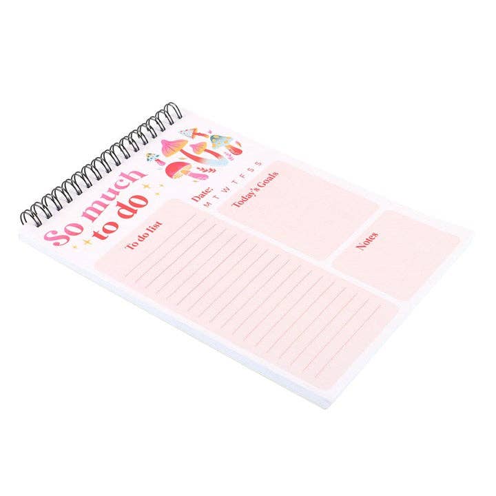 SO MUCH TO DO GROOVY MUSHROOM LIST PAD