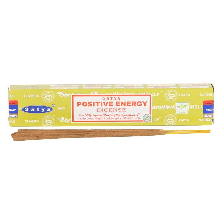 INDIVIDUAL: POSITIVE ENERGY INCENSE STICKS BY SATYA