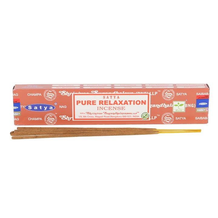 INDIVIDUAL: PURE RELAXATION INCENSE STICKS BY SATYA