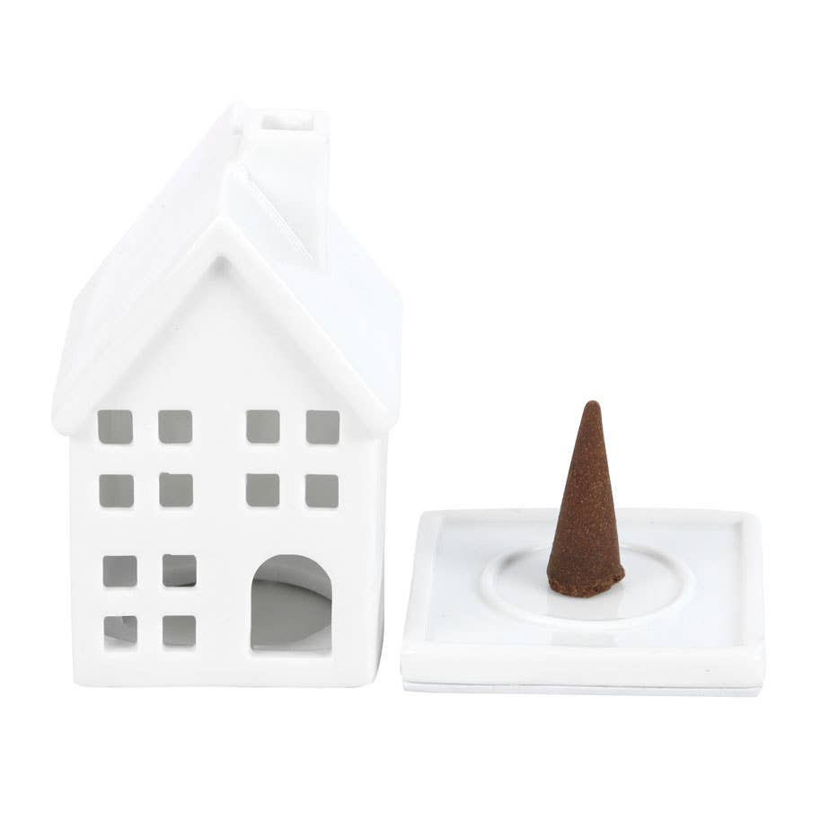 WHITE HOUSE INCENSE CONE HOLDER