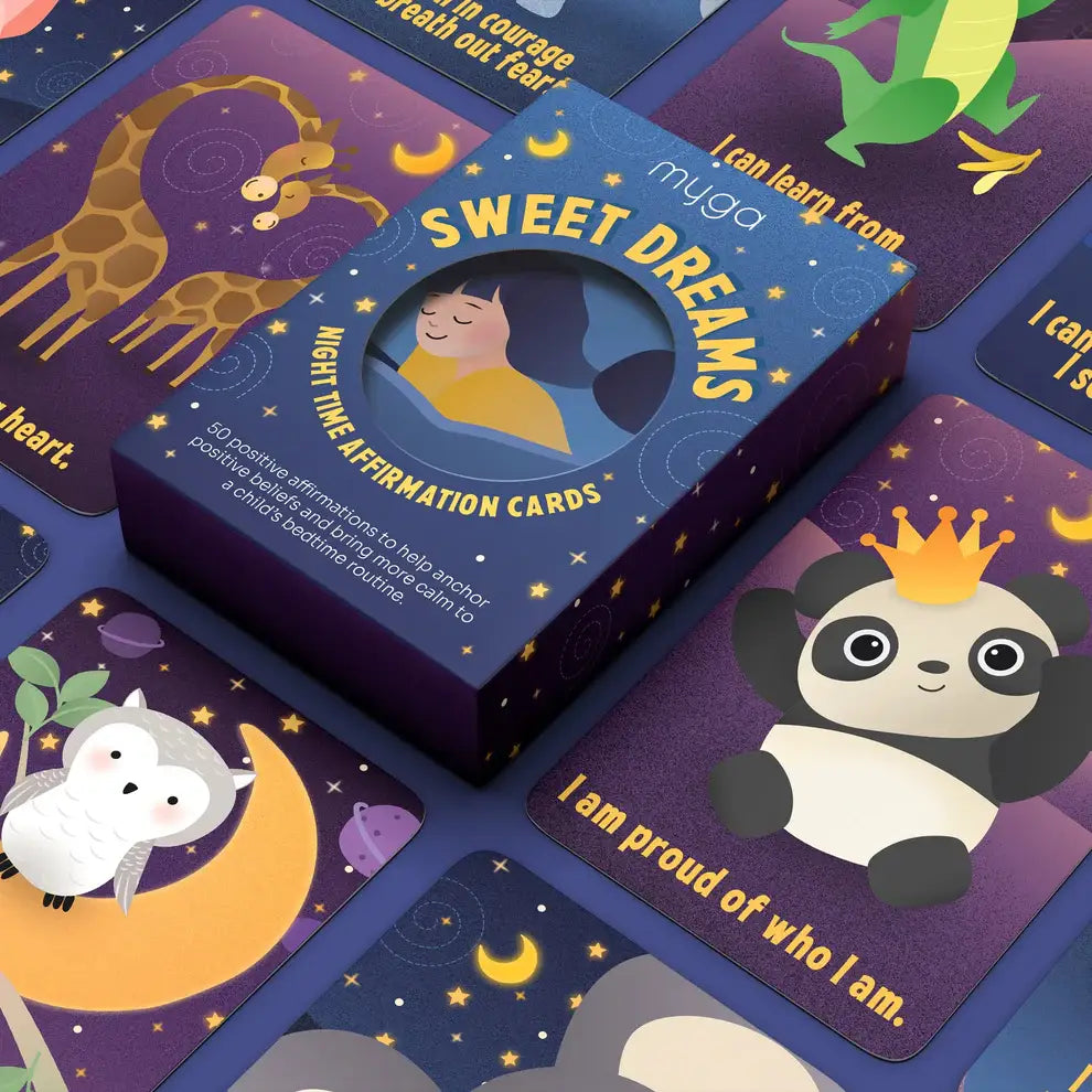 SWEET DREAMS NIGHT TIME AFFIRMATION CARDS