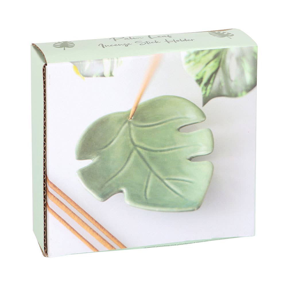 PALM LEAF INCENSE STICK HOLDER