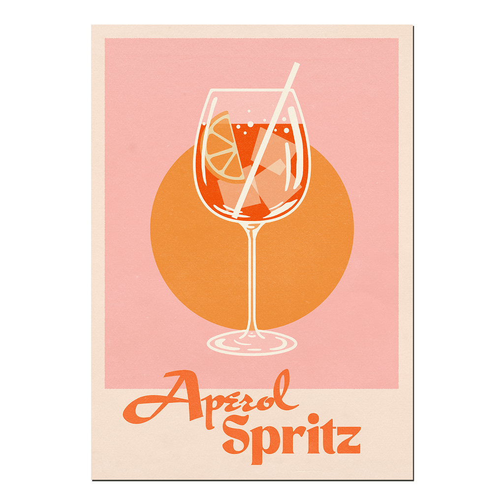 APEROL SPRITZ PRINT - A4