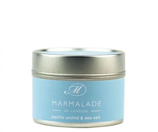 PACIFIC ORCHID AND SEA SALT TIN CANDLE BY MARMALADE