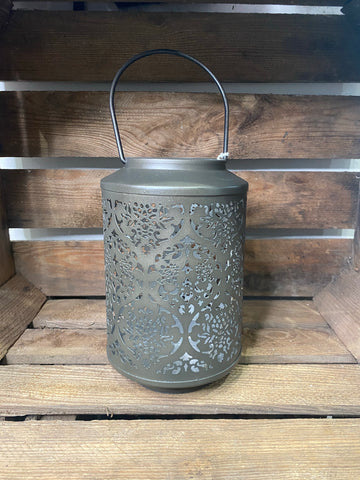 CHARCOAL DECORATIVE LANTERN